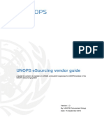 UNOPS ESourcing Vendor Guide v1.3 en