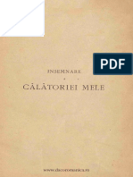 Golescu Dinicu O Insemnare A Calatoriei Mele PDF