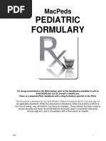 Mac Peds Formulary