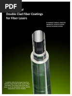 Reliability of Double Clad Fiber Coatings For Fiber Lasers