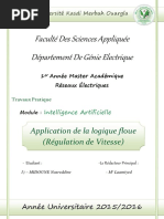 Application de La Logique Floue R Gulation de Vitesse