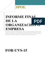 For-Uvs-15 Informe Final Practicas Organización o Empresa v2 2016-07-20