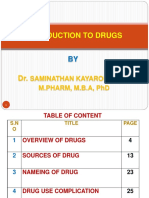 Introduction To Drugs