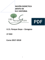 Programación Didáctica 1º Eso