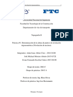 Topografia II. Informe 1 Ordenado 1