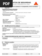 MSDS Sika Boom