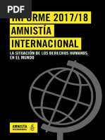 Amnistia Internacional, Situacion Derechos Humanos en El Mundo 2017