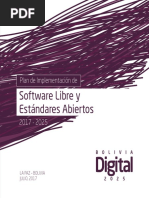 Plan de Implementacion de Software Libre