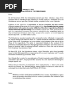 G.R. Nos. 212140-41 January 21, 2015 Senator Estrada Vs Office of The Ombudsman