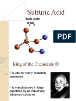 Sulphuric Acid (H2SO4)