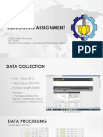 Simulation Assignment: Khara Karisia Dimpudus 2512100071 Jurusan Teknik Industri - Manajemen Transportasi Udara