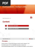 PrachFreqAdjSwitch - Trial Report