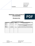 PR-AD-02-TCO Registro y Evaluacion de Proveedores