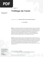 Tréfilage Acier