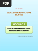 Modulo 2 Educación Intercultural Bilingüe