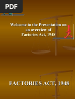 Facotries Act, 1948