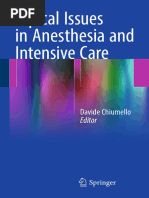 Topical Issues in Anesthesia 2016