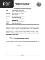 Informe N 003-2016 Requerimientos - Chupa