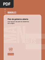 CEPAL - Manual Plan de Gobierno Abierto PDF