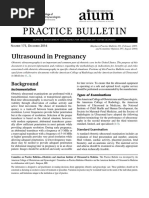 A Cog Practice Bulletin 175 Ultrasound in Pregnancy