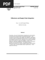 E-Business and Supply Chain Integration