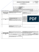 Formato Analisis de Trabajo Seguro