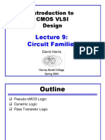 Introduction To Cmos Vlsi Design: Circuit Families