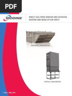 7-150.3 Catalog, Direct-Fired Make-Up Air Units, MDB MRB