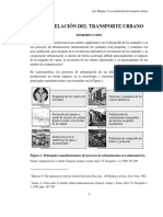 La Modelación Del Transporte Urbano de Pasajeros