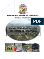 Texto Actualizado PDC Tintay 2011-2015