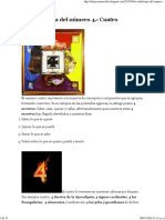 La Simbología Del Número 4 PDF