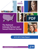 The National Intimate Partner and Sexual Violence Survey: 2010-2012 State Report