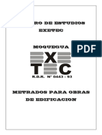 Manual Metrado para Obras de Edificacion PDF