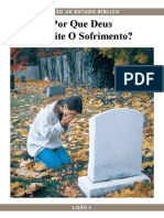 PBC Curso de Estudo Biblico Licao 4 Por Que Deus Permite o Sofrimento