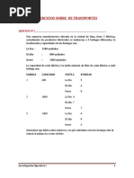 Metodo-de-Transportes Investigación Operativa