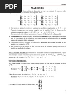 Matrices y Determinantes Unab 2016