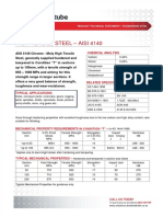 High Tensile Steel 4140