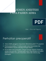 Anestesi Pada Asma