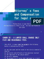 Attorney - S Fees and Compensation For Legal Services