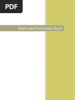 Hurt and Grievous Hurt