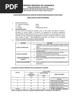 Plan de Recuperación de Clases en La Institución Educativa N