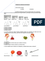 Prueba de Ciencias Naturales