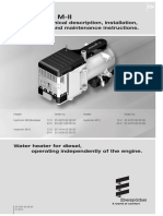 Hydronic M-Ii: Technical Description, Installation, Operation and Maintenance Instructions