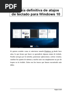 La Guía Definitiva de Atajos de Teclado para Windows 10