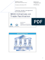 WCO Initiatives On Trade Facilitation