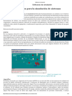 Softwares de Simulación