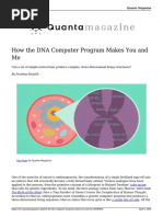 How The Dna Computer Program Makes You and Me 20180405