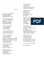 Poema Ay Como Me Dueles Guatemala