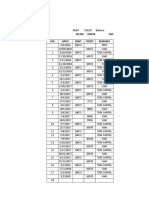 660 EMI Dates Debit Credit Remarks Test