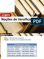 Nocoes de Versificacao